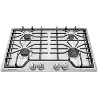 Frigidaire - 30" Gas Cooktop - Stainless steel - Front_Zoom