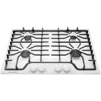 Frigidaire - 30" Gas Cooktop - White - Front_Zoom