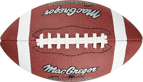 Front Standard. MacGregor - First Down Official-Size Football.