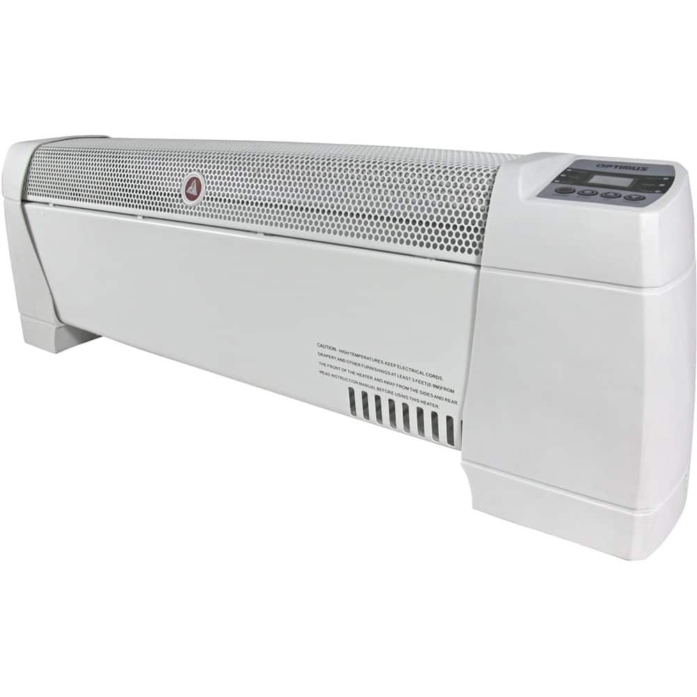 Angle. Optimus - Electric Heater - White.
