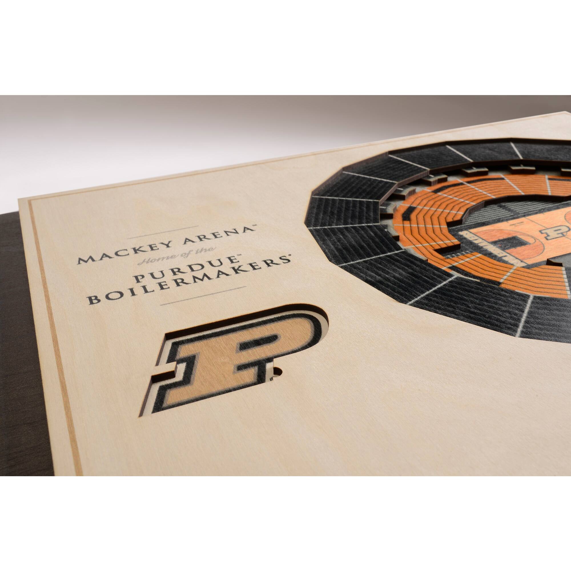 Mackey Arena  
Home of the  
Purdue Boilermakers