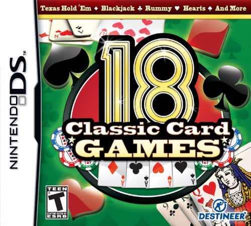 18 CLASSIC CARD GAMES NDS - Nintendo DS