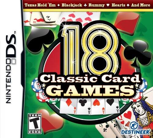 18 CLASSIC CARD GAMES NDS - Nintendo DS