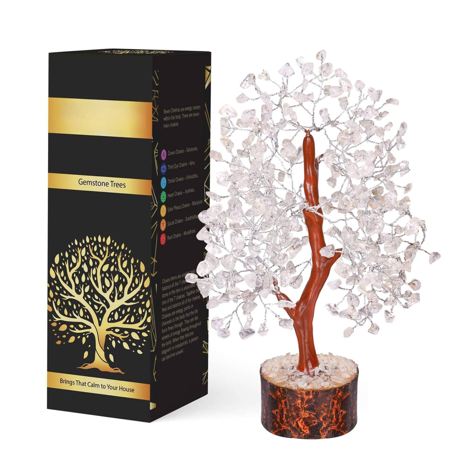 Clear Quartz Silver Wire 10in