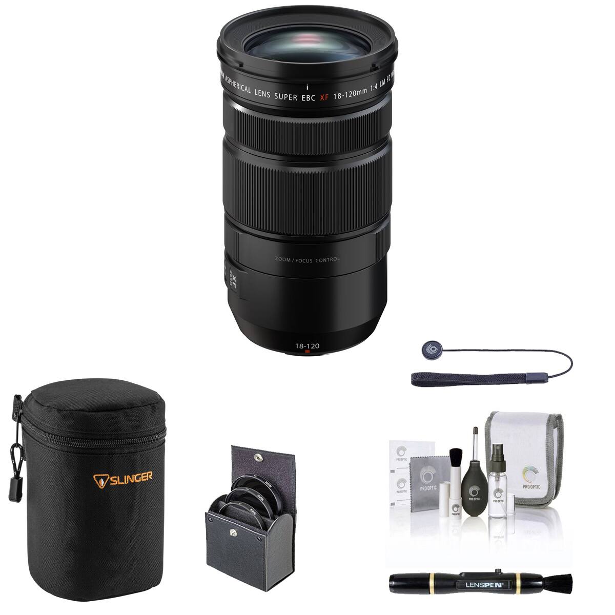 ASPHERICAL LENS SUPER EBC XF 18-120mm ZOOM FOCUS CONTROL 18-120 SLINGER PROOPTIC
