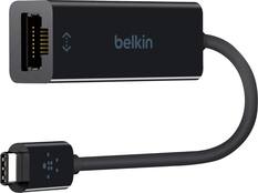Front. Belkin - USB Network Adapter - Black.