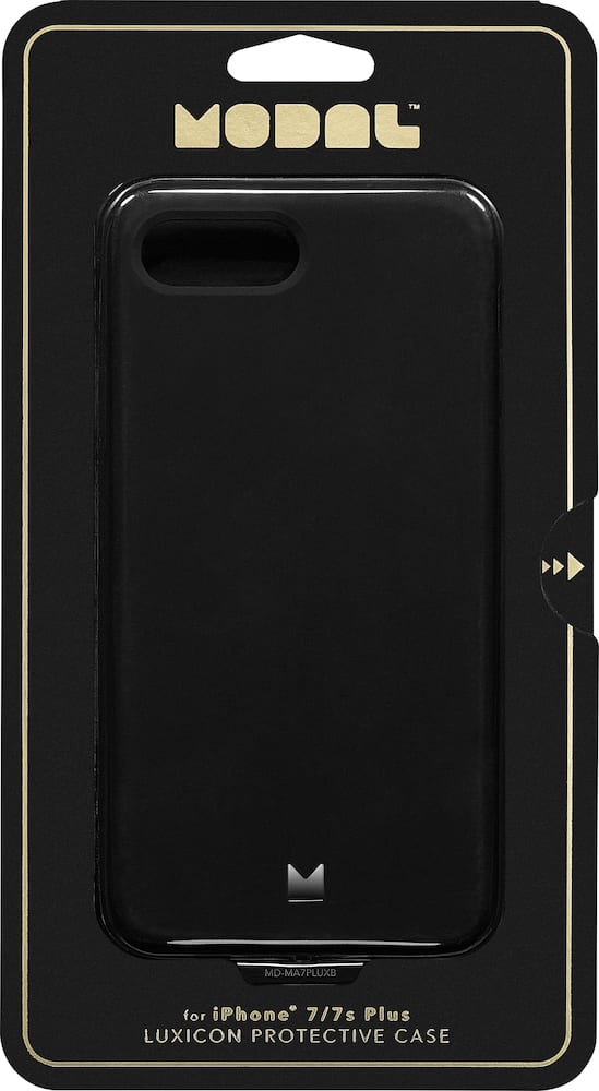 luxicon case for apple iphone 8 plus - black raven