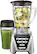 Front. Oster - Pro® 1200 Plus Blend-N-Go® Smoothie Cup - Brushed Nickel.