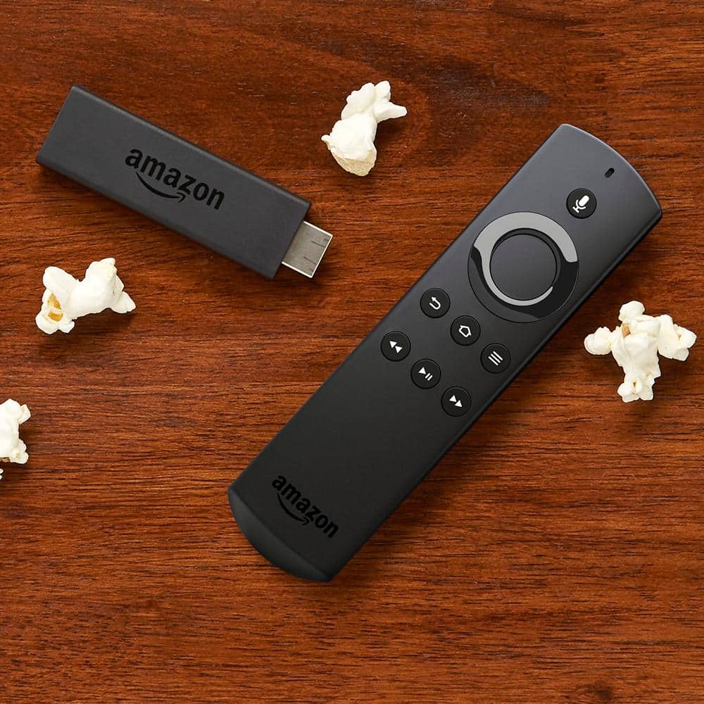 Alt View 12. Amazon - Fire TV Stick with Alexa Voice Remote - Black.