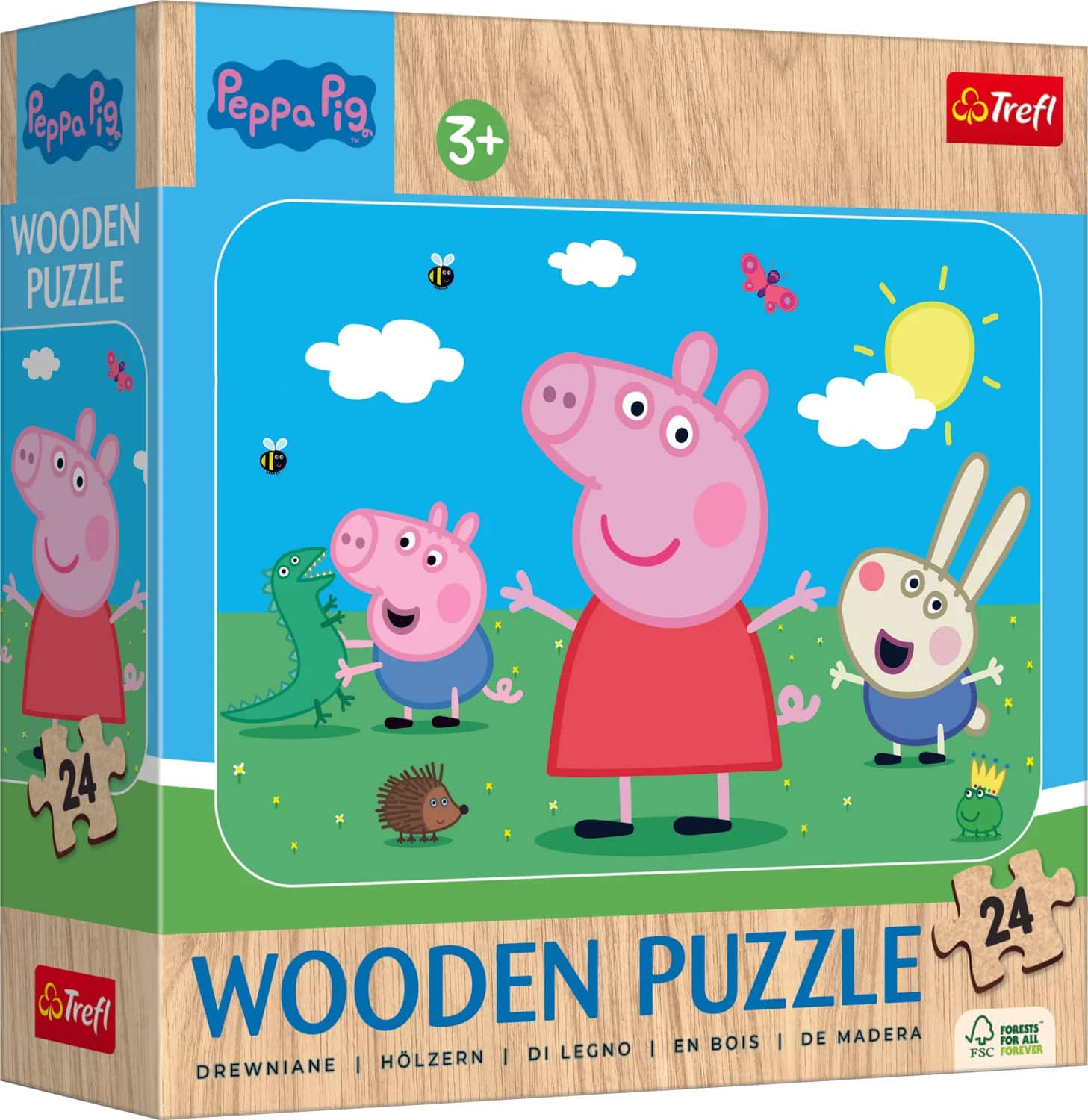 Trefl - Wood Craft 24 Piece Wooden Jigsaw Puzzle - Peppa Pig's Most Lovely price history on PriceWatchPro