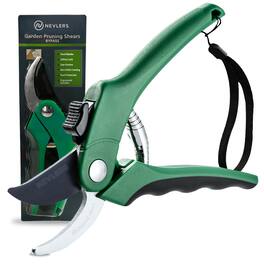 Nevlers - Professional Stainless Steel Heavy-Duty Garden Bypass Pruning Shears