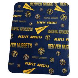 Logo Brands - Denver Nuggets 50" x 60" Classic Fleece Blanket - Multicolor