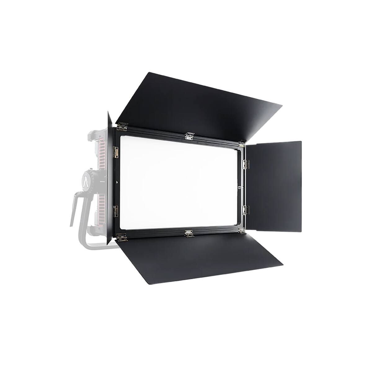 Alt View 1. Aputure - Aputure 4-Leaf Barndoors for NOVA II 2x1 LED Panel.