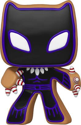 Marvel - Funko Holiday POP Vinyl Figure | Gingerbread Panther - Black