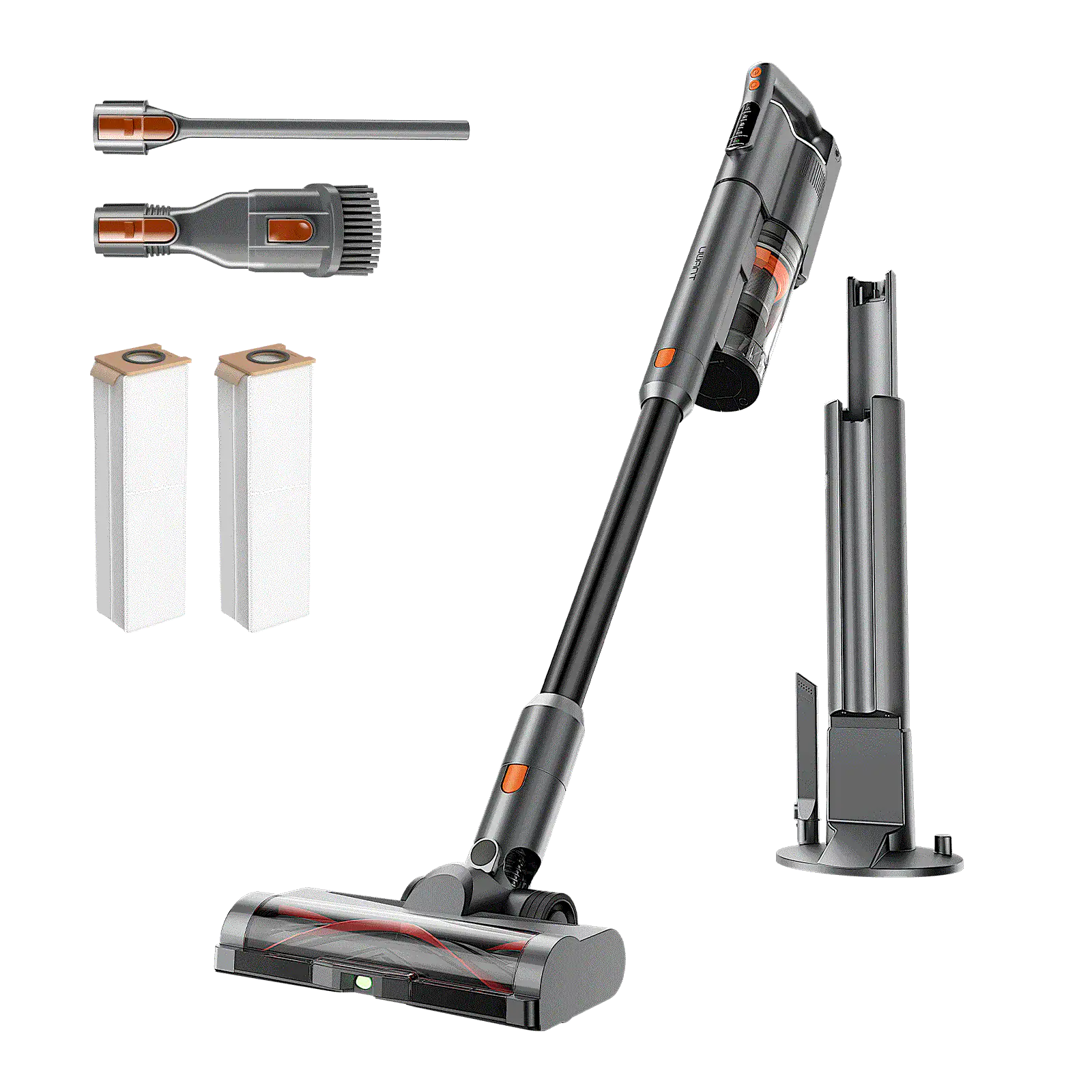 uwant V500 Cordless Vacuum Cleaner with Auto Empty&Auto Dust Scrap ...