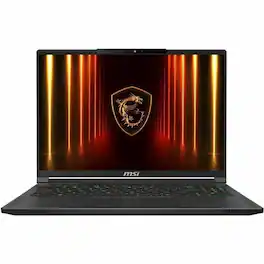 MSI - Stealth 16 AI A2HW Stealth 16 AI A2HWGG-044US 16 Gaming Notebook - QHD+ - 240 Hz - Intel Core Ultra 9 285H - 64 GB - Black