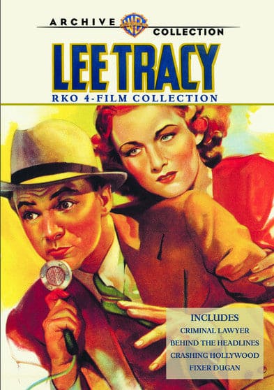 Lee Tracy RKO 4 Film Collection - DVD
