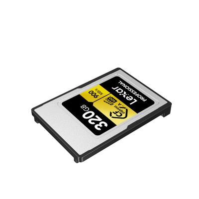 Lexar 320GB Professional CFexpress Type A Card GOLD Series Lexar 320GB Professional CFexpress Type A Card GOLD Series