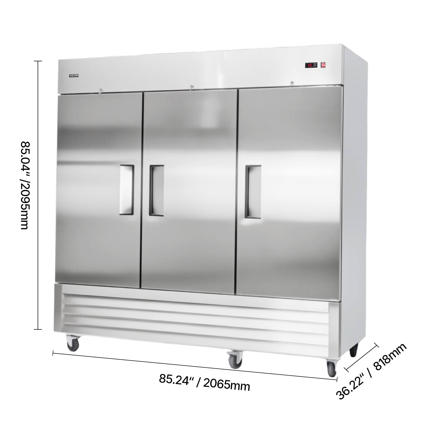 ME L  
85.04" / 2095mm  
85.24" / 2065mm  
36.22" / 818mm