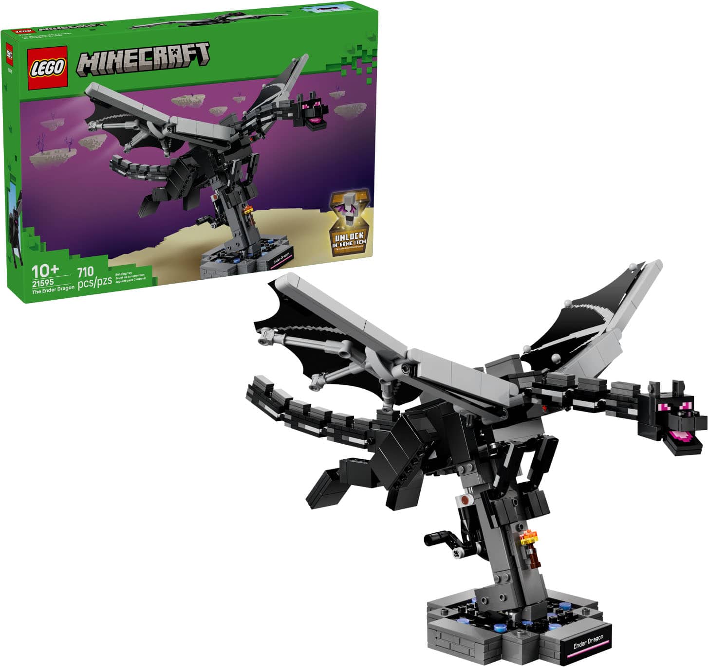 LEGO - Minecraft The Ender Dragon Building Toy 21595