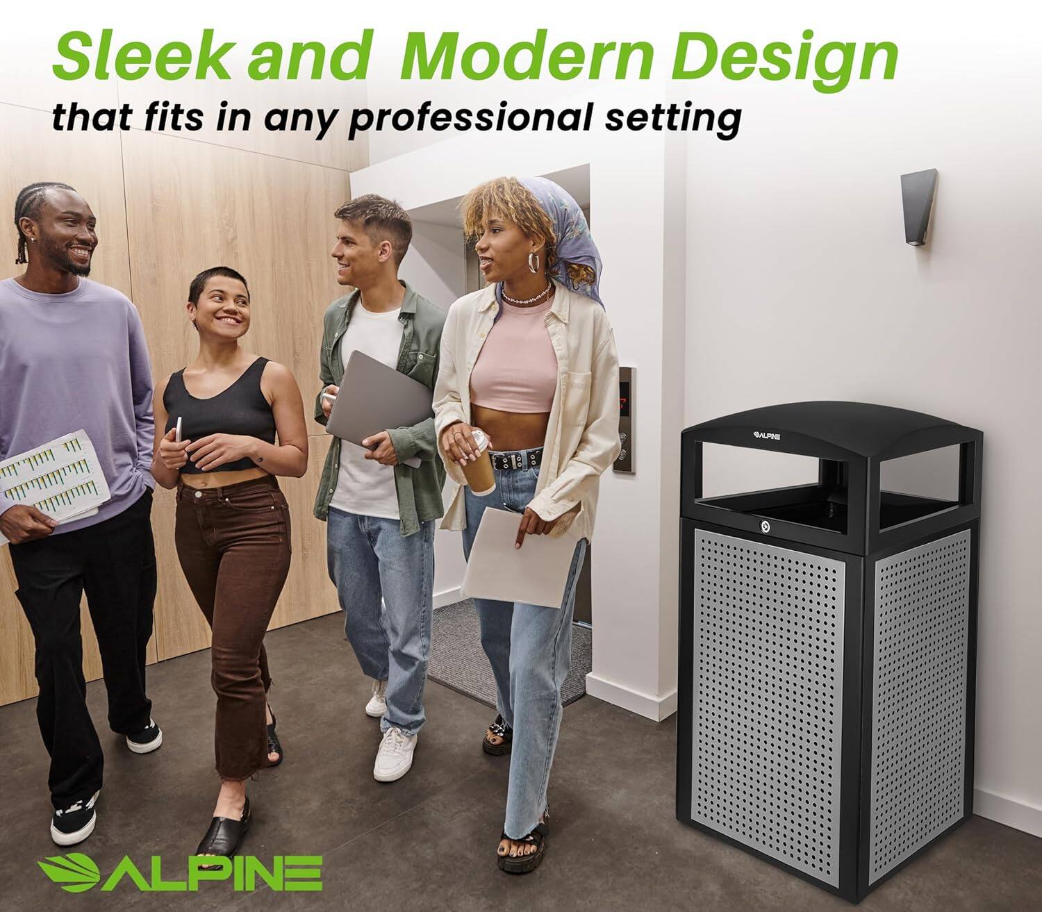 Sleek and Modern Design that fits in any professional setting

ALPINE