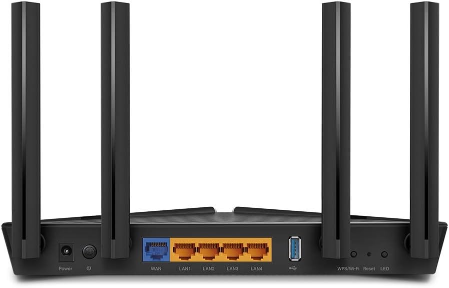 Power WAN LAN1 LAN2 LAN3 LAN4 WPS/Wi-Fi Reset LED