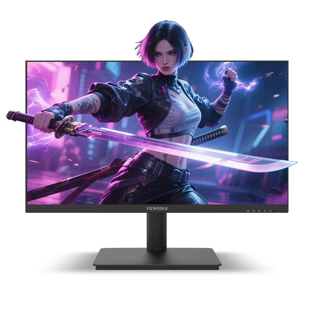Alt View 5. Viewedge - Viewedge 24 Inch Gaming Monitor FHD 240hz, VA 1ms 1080p 110% sRGB, HDMI & DP Port, Support Wall Mount - Black.