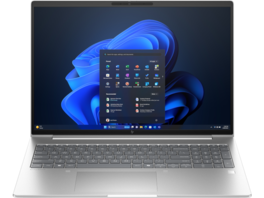 HP - EliteBook Laptop Computer 16" WUXGA Intel Core Ultra 5 16 GB memory;256 GB - Pike silver aluminum