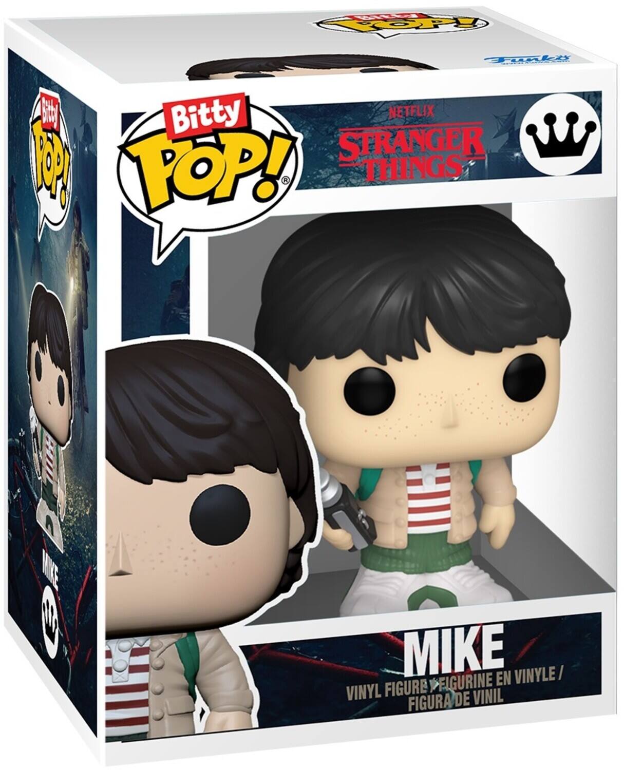rE Ro Tli S Bitty NETFLIX STRANGER w R FOP! a THINGS WNE 0 I MIKE EN VINYLE/ VINYL FIGURE FIGURINE FIGURA DE VINIL