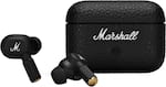 Front. Marshall - Motif II A.N.C. True Wireless Active Noise Cancelling Bluetooth Earbuds with Transparency Mode and Microphone for Calls - Black.