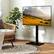 Alt View 1. Costway - Costway Floor TV Stand Universal TV Stand for 32-70 Inch TVs up to 110 lbs Mount Stand - Black.