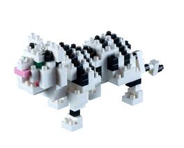 Brixies - WHITE TIGER Building Set for Kids