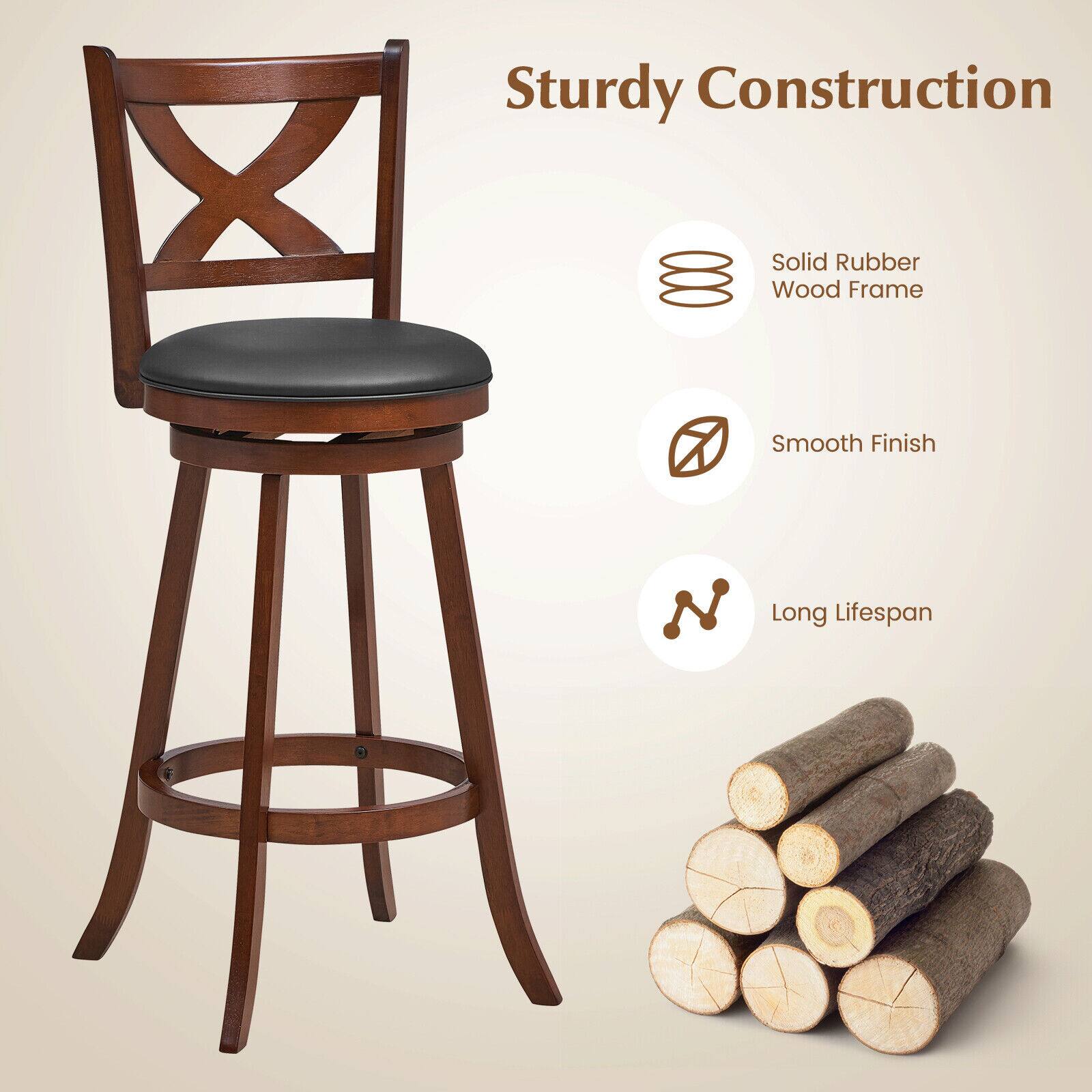 Sturdy Construction
Solid Rubber Wood Frame
Smooth Finish
Long Lifespan