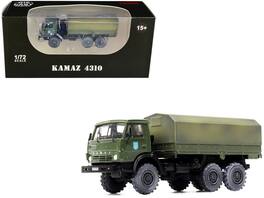 Kamaz 4310 Transport Truck Green (Weathered) "Ukrainian Ground Forces" 1/72 Diecast Model by Legion