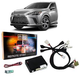 MPC - Remote Start Kit For Lexus RX350 2023 2024 | Plug & Play | Push Lock 3X To Start - Black