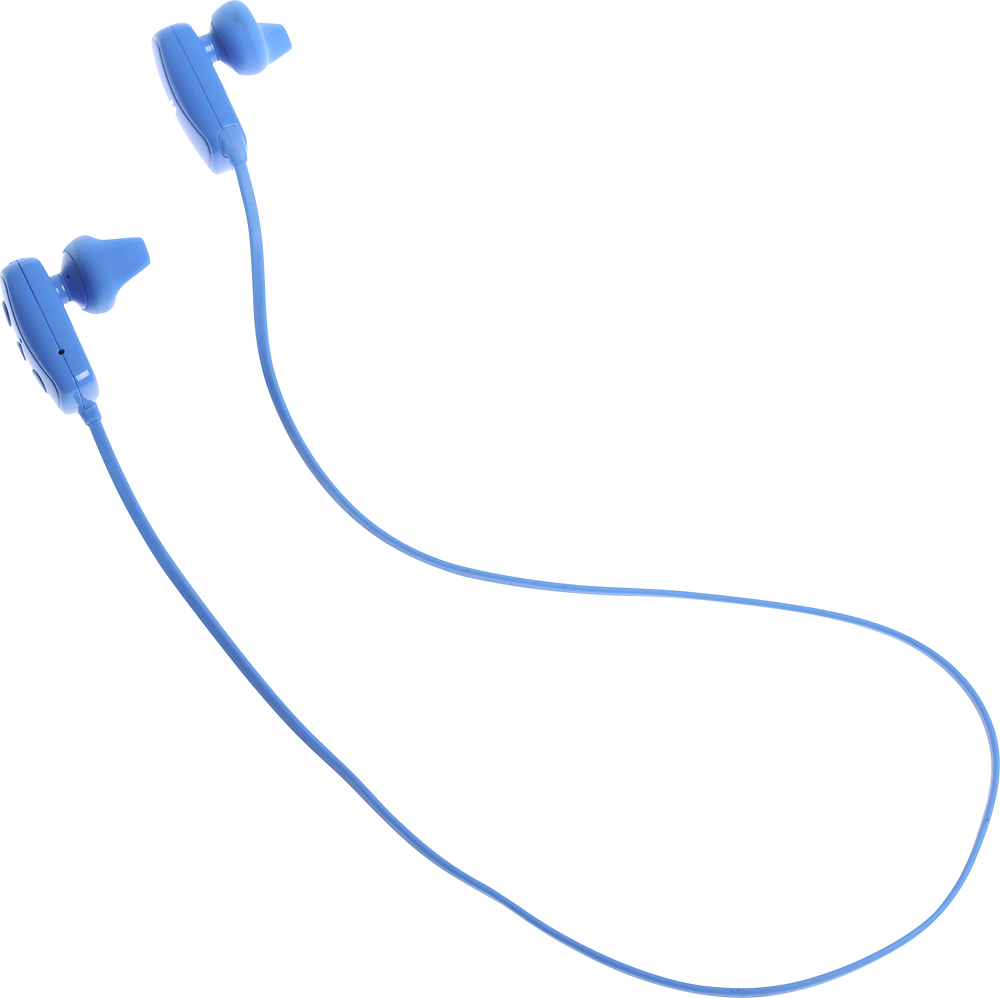 Angle. JVC - Gumy Wireless In-Ear Headphones - Blue.