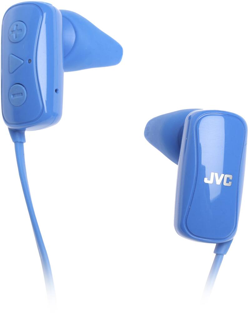 Alt View 13. JVC - Gumy Wireless In-Ear Headphones - Blue.