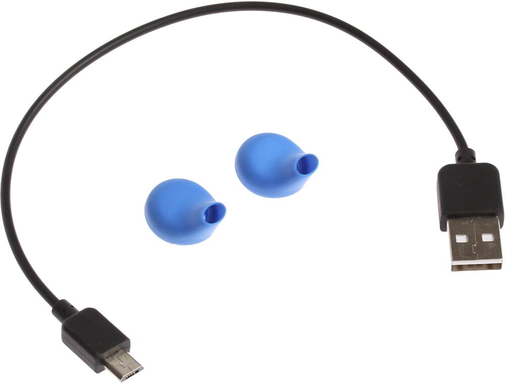 Alt View 15. JVC - Gumy Wireless In-Ear Headphones - Blue.