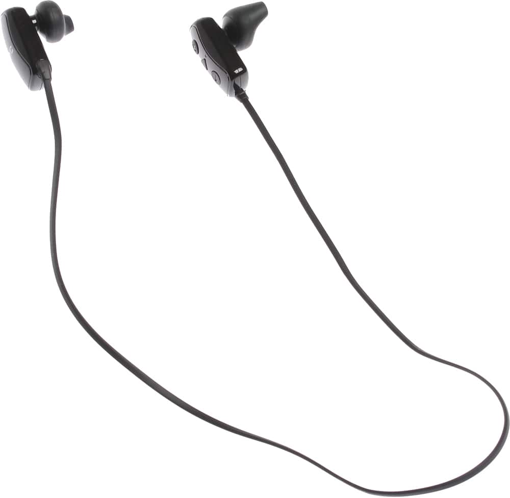 Angle. JVC - Gumy Wireless In-Ear Headphones - Black.