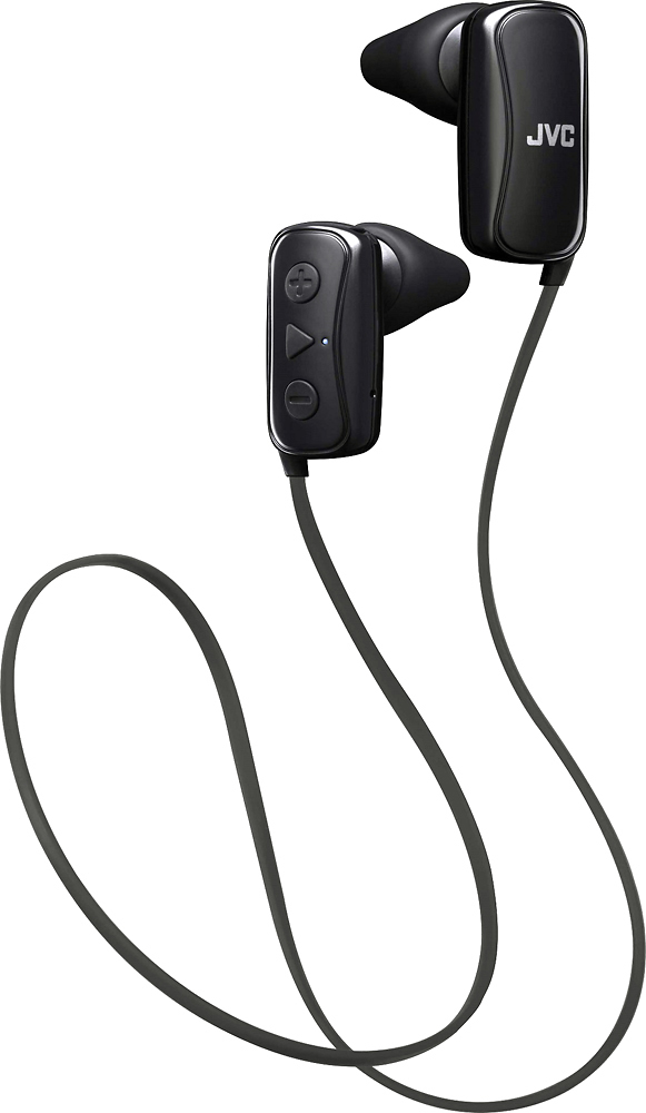 JVC Gumy Wireless In-Ear Headphones Black HAF250BTB - Best Buy