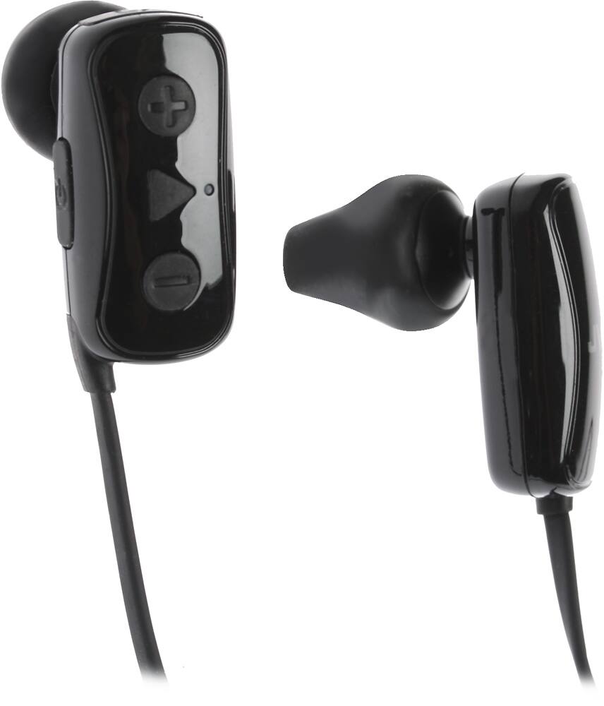 Alt View 12. JVC - Gumy Wireless In-Ear Headphones - Black.