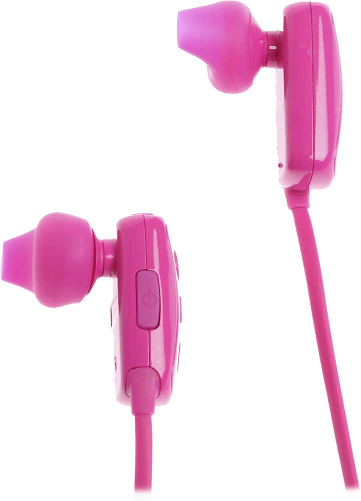 Left. JVC - Gumy Wireless In-Ear Headphones - Pink.