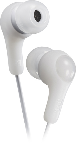 JVC - HA Wired In-Ear Headphones - White