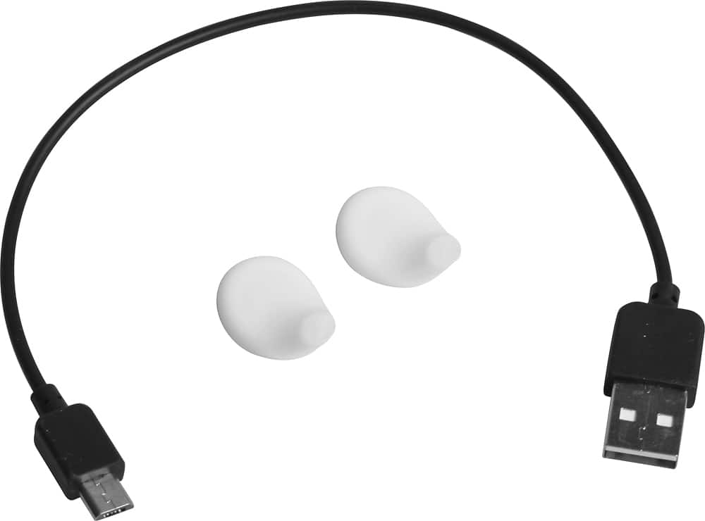 Alt View 15. JVC - Gumy Wireless In-Ear Headphones - White.