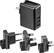 Front. Insignia™ - 3-Port USB International Wall Charger - Black.