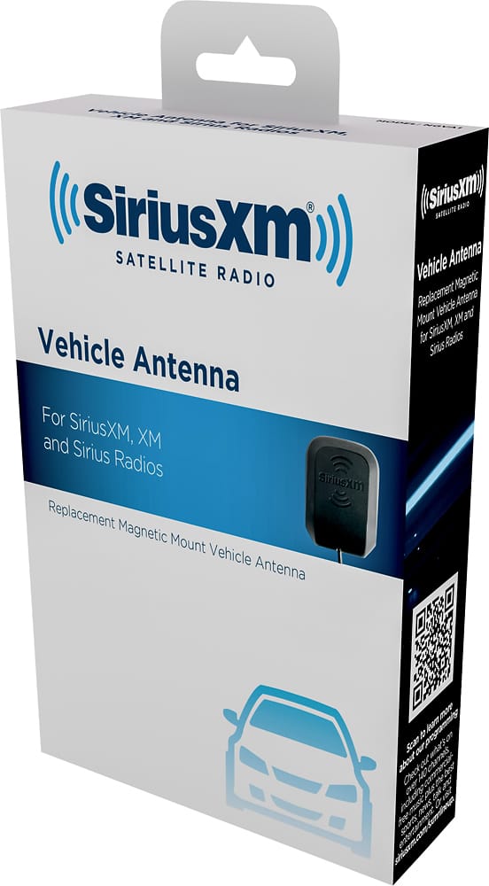 Alt View 13. Audiovox - Plate Multi-Directional Antenna - Black.
