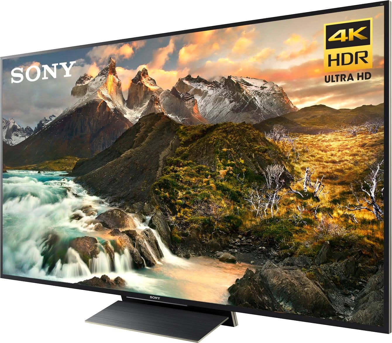 Left. Sony - 65" Class - LED - Z9D Series - 2160p - Smart - 4K UHD TV with HDR.