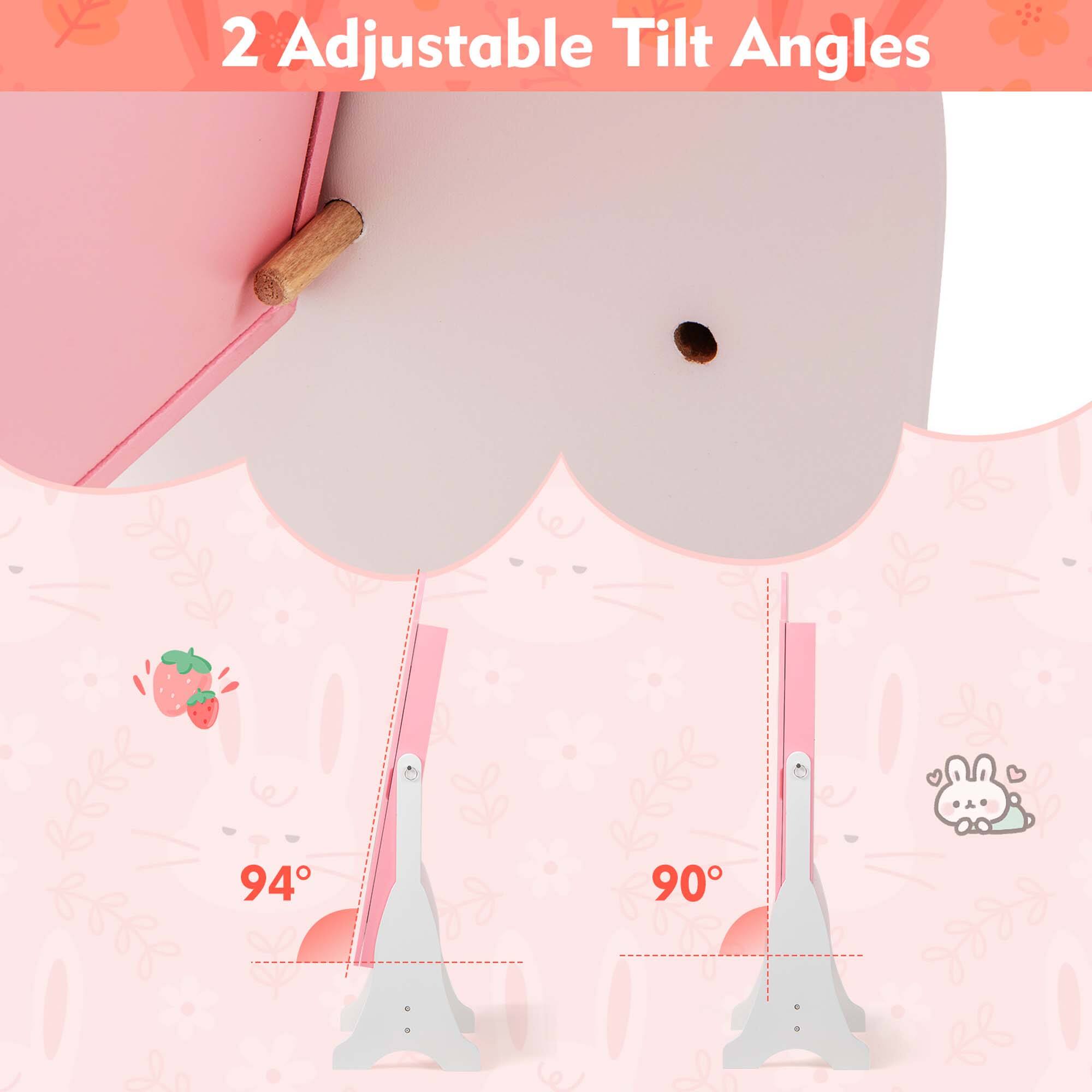 2 Adjustable Tilt Angles

94°

90°