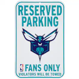 WinCraft - Charlotte Hornets 11" x 17" Indoor/Outdoor Sign - Multicolor