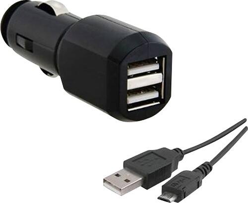 Front Standard. Fosmon - Bundle USB Vehicle Charger.